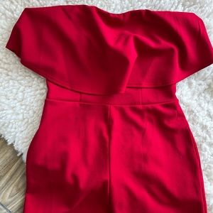Red romper